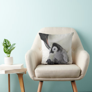 Kutest Baby Animals Baby keizer Penguin Kussen
