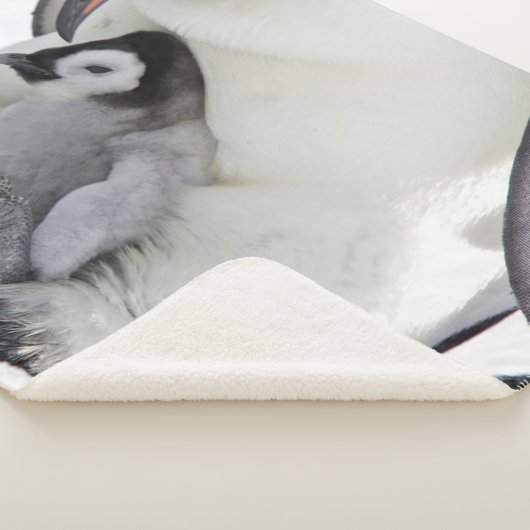 Kutest Baby Animals | Baby keizer Penguin Sherpa Deken (3/4)