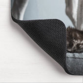 Kutest Baby Animals | Baby Kitten en Dog Muismat (Hoek)