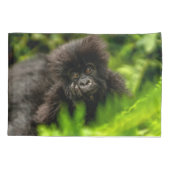 Kutest Baby Animals | Baby Mountain Gorilla Kussensloop (Achterkant)