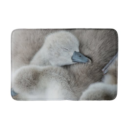 Kutest Baby Animals | Baby Mute Swan Badmat (Voorkant)