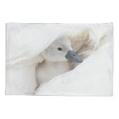 Kutest Baby Animals | Baby Mute Swan Kussensloop (Achterkant)