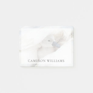 Kutest Baby Animals   Baby Mute Swan Post-it® Notes