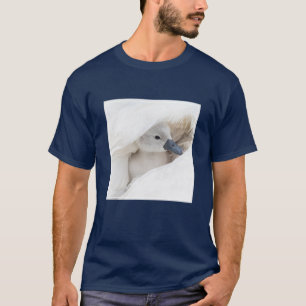 Kutest Baby Animals Baby Mute Swan T-shirt