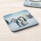 Kutest Baby Animals | Baby pinguïn Bier Onderzetter (Linkerzijde)