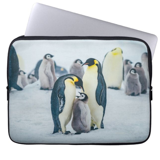 Kutest Baby Animals | Baby pinguïn Laptop Sleeve (Voorkant)