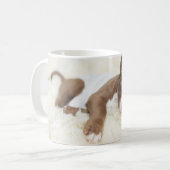 Kutest Baby Animals | Baby Pit Bull Puppy Koffiemok (Voorkant links)