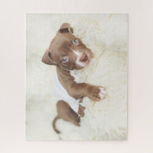 Kutest Baby Animals | Baby Pit Bull Puppy Legpuzzel (Verticaal)