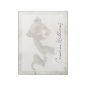 Kutest Baby Animals | Baby Pit Bull Puppy Notitieblok (Linkerzijde)