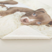 Kutest Baby Animals | Baby Pit Bull Puppy Sherpa Deken (3/4)