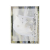 Kutest Baby Animals | Baby Polar Beer Cub Notitieblok (Linkerzijde)