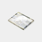 Kutest Baby Animals | Baby Polar Beer Cub Post-it® Notes (Schuin)