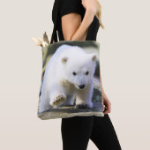 Kutest Baby Animals | Baby Polar Beer Cub Tote Bag (Dichtbij)