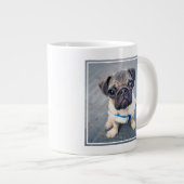 Kutest Baby Animals | Baby Pug Grote Koffiekop (Voorkant rechts)