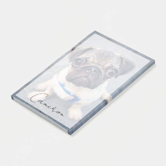 Kutest Baby Animals | Baby Pug Post-it® Notes (Schuin)