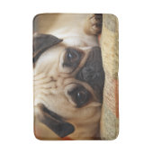 Kutest Baby Animals | Baby Pug Puppy Badmat (Voorkant Verticaal)