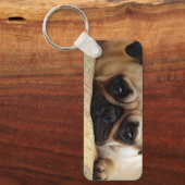 Kutest Baby Animals | Baby Pug Puppy Sleutelhanger (Voorkant)