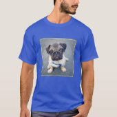 Kutest Baby Animals | Baby Pug T-shirt (Voorkant)