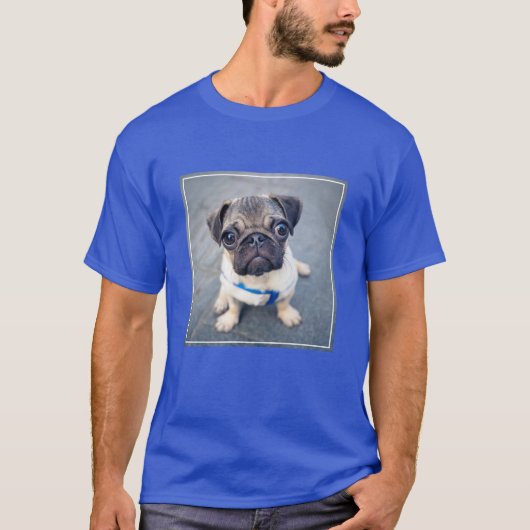 Kutest Baby Animals | Baby Pug T-shirt (Voorkant)