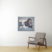 Kutest Baby Animals | Baby Pug Wandkleed (In Situ (horizontaal))