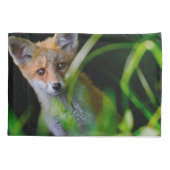 Kutest Baby Animals | Baby Red Fox Kussensloop (Achterkant)