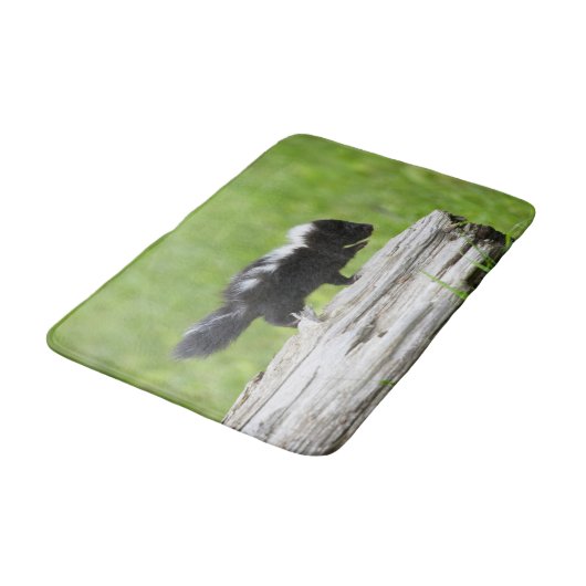 Kutest Baby Animals | Baby Skunk Badmat (Gekanteld)