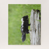 Kutest Baby Animals | Baby Skunk Legpuzzel (Verticaal)