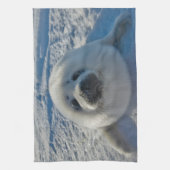 Kutest Baby Animals | Baby zegel Theedoek (Verticaal)