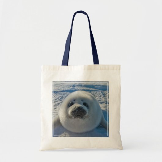 Kutest Baby Animals | Baby zegel Tote Bag (Voorkant)