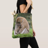 Kutest Baby Animals | Barbary Macaque Tote Bag (Dichtbij)