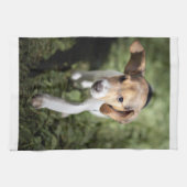 Kutest Baby Animals | Beagle Puppy Theedoek (Horizontaal)