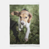 Kutest Baby Animals | Beagle Puppy Theedoek (Verticaal)