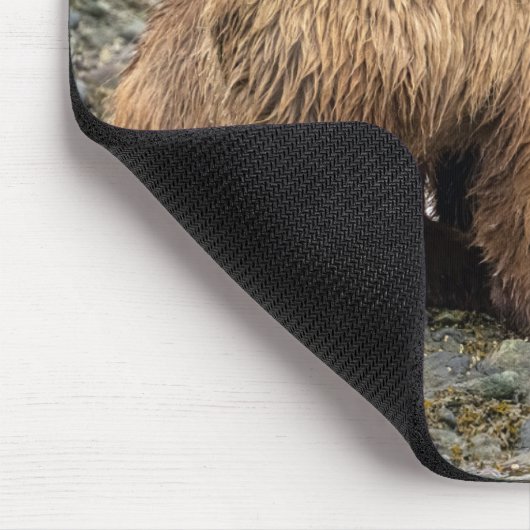 Kutest Baby Animals | Beer en kubussen Muismat (Hoek)