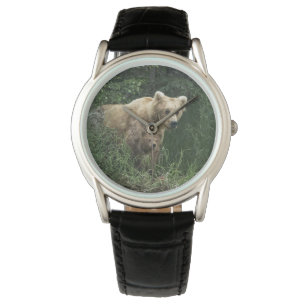 Kutest Baby Animals Beer Mama Beer en haar kubus Horloge
