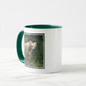 Kutest Baby Animals | Beer Mama Beer en haar kubus Mok (Voorkant links)