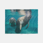 Kutest Baby Animals | Beheer en Baby Fleece Deken (Voorkant (Horizontaal))