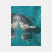 Kutest Baby Animals | Beheer en Baby Fleece Deken (Voorkant)