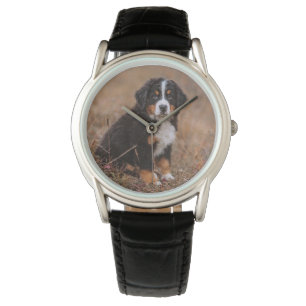 Kutest Baby Animals   Bernese Mountain Dog Horloge