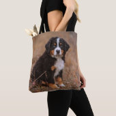 Kutest Baby Animals | Bernese Mountain Dog Tote Bag (Dichtbij)