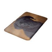 Kutest Baby Animals | Black Labrador Puppy Badmat (Gekanteld)