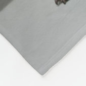 Kutest Baby Animals | Blue French Bulldog Puppy Fleece Deken (Hoek)