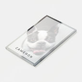Kutest Baby Animals | Boston Bulldog Smile Post-it® Notes (Schuin)