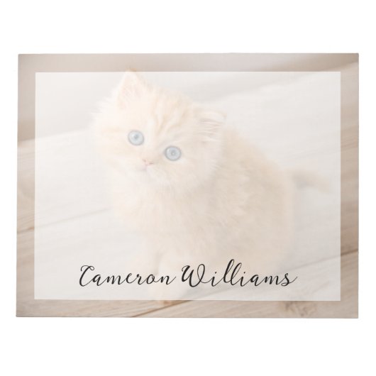 Kutest Baby Animals | British Longhair Kitten Notitieblok (Voorkant)