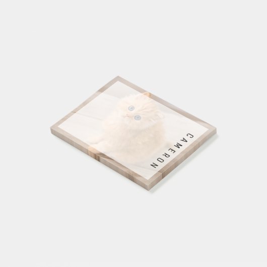 Kutest Baby Animals | British Longhair Kitten Post-it® Notes (Schuin)