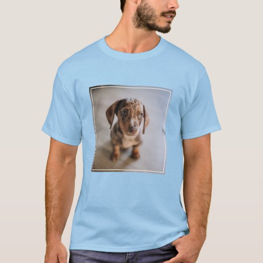 Kutest Baby Animals | Bruin Dachshund Puppy T-shirt (Voorkant)