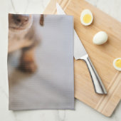 Kutest Baby Animals | Bruin Dachshund Puppy Theedoek (Quarter Fold)