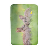 Kutest Baby Animals | Bunny Kiss Badmat (Voorkant Verticaal)