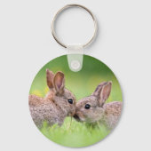Kutest Baby Animals | Bunny Kiss Sleutelhanger (Voorkant)