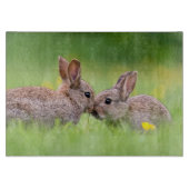 Kutest Baby Animals | Bunny Kiss Snijplank (Voorkant)