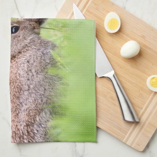 Kutest Baby Animals | Bunny Kiss Theedoek (Quarter Fold)